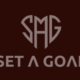 Set A Goal hälsokoncept och podd
